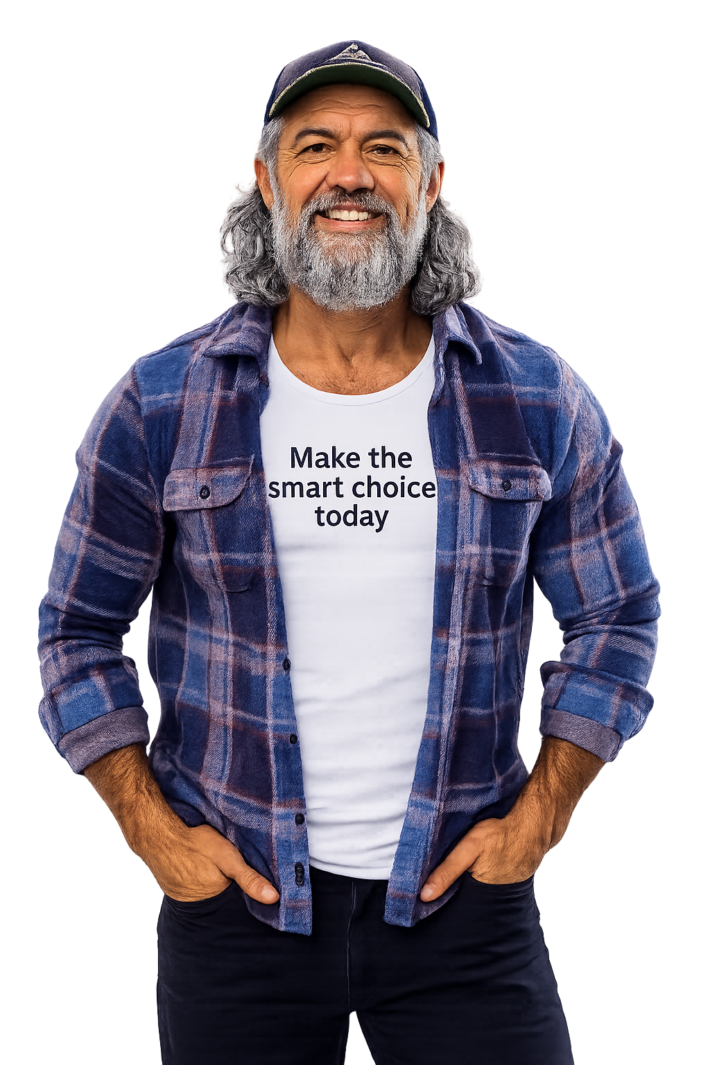 Senior man who made the smart choice to protect his family with final expense coverage